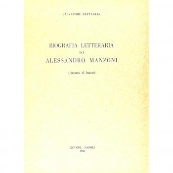 Biografia letteraria di Alessandro Manzoni