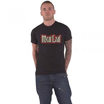 Meatloaf Rose Tee – Large, Black Cotton Blend
