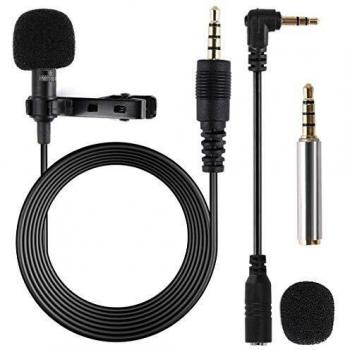 Micro Cravate pour Téléphone, Seacue Microphone à Condensateur Cravate