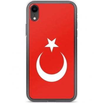 Multicolored Turkey Flag Silicone Cover for iPhone XR