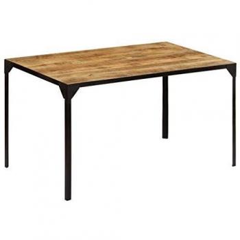 Tavolo da Pranzo in Mango Massello 140x80x76 cm