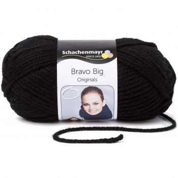 Schachenmayr Bravo Big 200G Black Handknitting Yarns