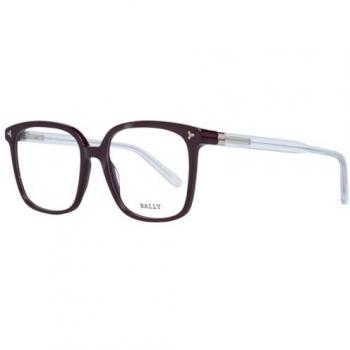 Bally BY5029 069 53mm Burgundy Gender‑Neutral Eyeglasses