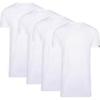 Cappuccino Italia 4-Weiß-T-Shirts – Größe M & 3XL