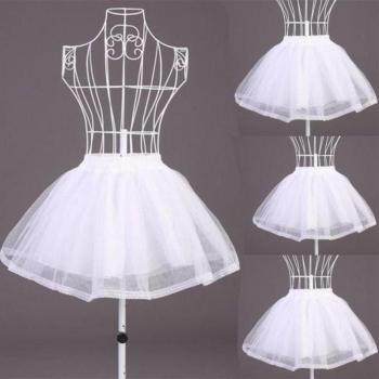 Elastic Waist Tulle A-Line Petticoat