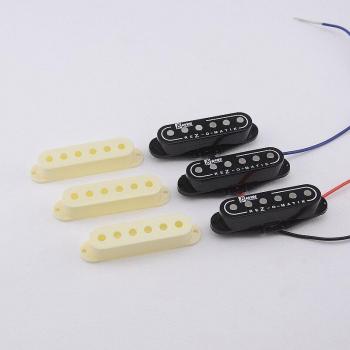Ensemble de 3 micros Alnico simples REZ-O-MATIK pour guitare électrique
