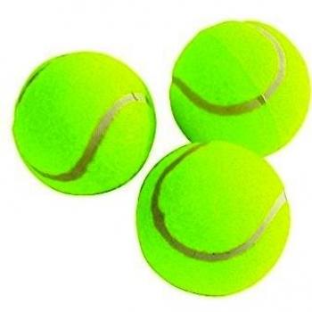 Palline da Tennis 3 Pezzi Gialle