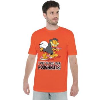 Garfield I Vant Doughnuts Orange Tee, 2XL