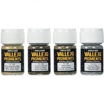 Vallejo 073191 Pigment-Set Schlamm und Sand