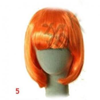 Accessoire cheveux Halloween vert court droit