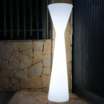 Lámpara LED de pie diseño moderno Konika de 17