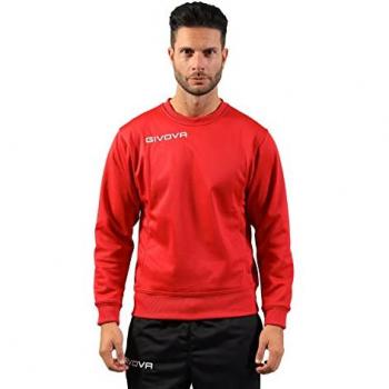 Sudadera Givova One Adulto Rojo Poliéster