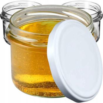 JellyKeeper 235 ml Storage Jars & Lids – 100 Unit Kit