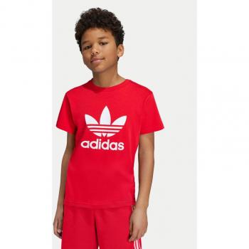 T-Shirt Adidas Adicolor Trefoil Rosso 14-15 Anni