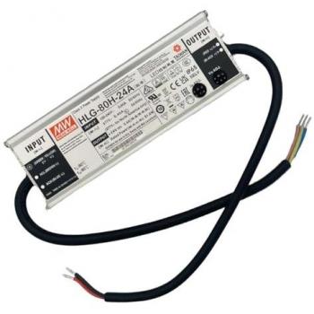 Mean Well HLG-80H-24A Alimentatore per LED 80W 24V 3,4A