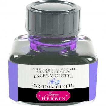Gold-Silber Schimmer-Tinte HERBIN 350 Vert Atlantide 50 ml
