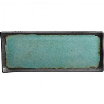 Set de Fuentes Dearborn con Borde Turquesa 3 pz