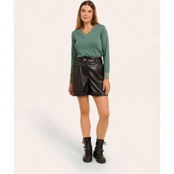 Short Naf Naf Estilo Piel