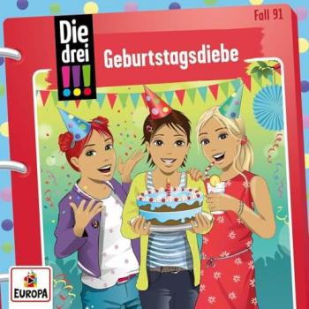 KOSMOS 006730 CD Die drei !!! Folge 91 Geburtstagsdiebe