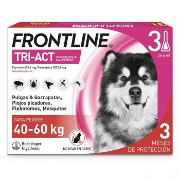 Frontline® Tri-Act pipetas para cães de 40 a 60 kg