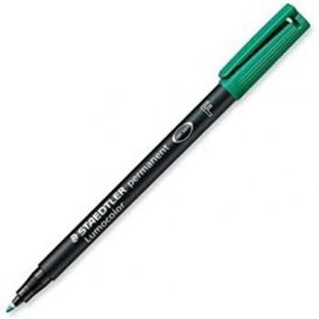 Dauermarker Staedtler Lumocolor 318 F Grün 0,6 Mm (10 Stück)