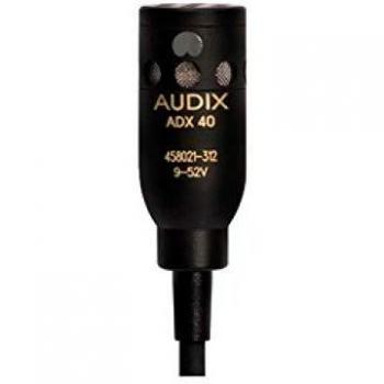 Audix ADX40 Cardioid Overhead Condenser Microphone, Black