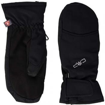 CMP Women's Black Ski Mittens, Large