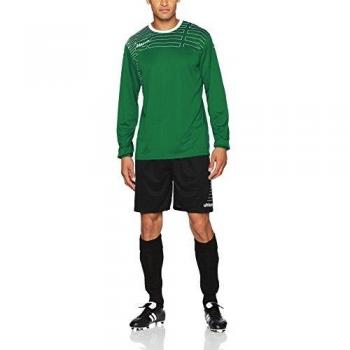 Uhlsport Match Team Kit L/S Vert Noir XXXS