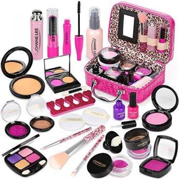 Sanlebi Juego de Maquillaje Falso para Niñas 22 Piezas