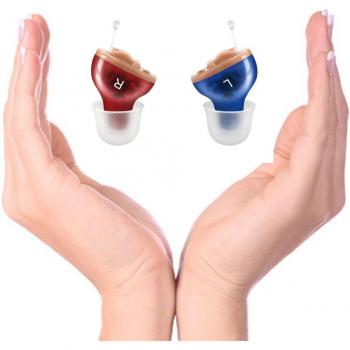 Aide auditive invisible pour personnes âgées