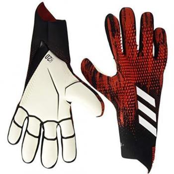 Adidas PRED GL PRO Fußballhandschuh – Schwarz/Rot, Größe 8,5