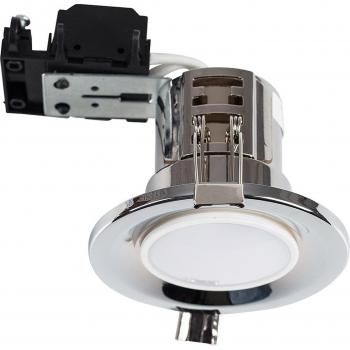 VALUELIGHTS 6 x Recessed Downlight Spotlights Fire Rated GU10 Ceiling Lights