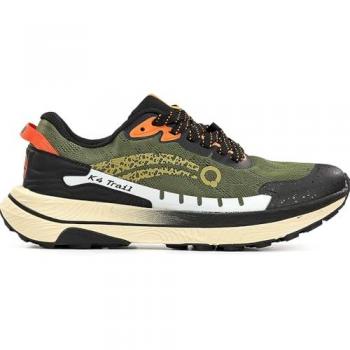 Tênis de Corrida Fluchos AT166 Masculino K4 Kaki