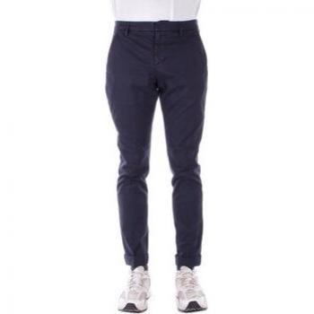 Dondup Slim‑Fit Black Pants – Male, Size 40