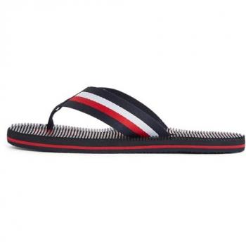Infradito Tommy Hilfiger con Logo e Soletta Massaggiante