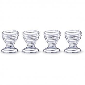 Set di 4 Sottobicchieri Zeller in Metallo