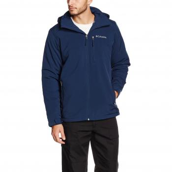 Columbia Herren Softshell-Jacke, Gate Racer Softshell, Nylon, Rot (Flash Fire Red)