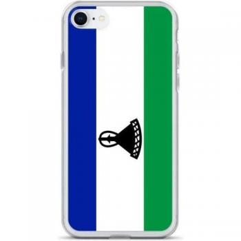 Soft Silicone iPhone 7 Protector – Lesotho Flag Edition