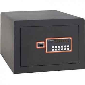 Coffre fort multi‑niveau avec code et clé en acier