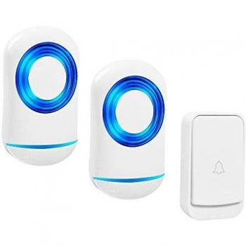 Jisusu IP44 Dual Receiver Doorbell System