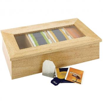 Elegant Hevea Wood Tea Chest – Olympia