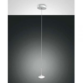 Weiße LED Pendellampe mit 700lm von Fabas Luce