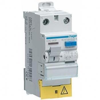 Interrupteur différentiel 1P+N 25A 300mA Hager