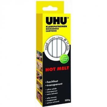UHU 47865 Clear Hot Melt Glue Sticks
