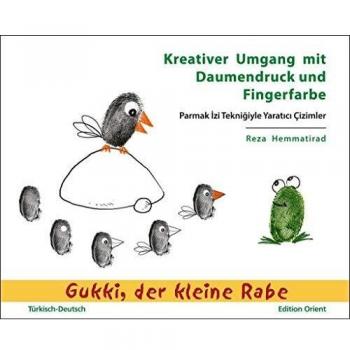 Kreativer Umgang mit Daumendruck und Fingerfarbe