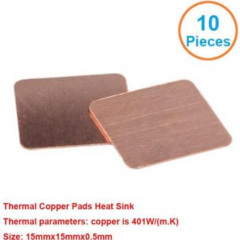 Hochwertige Kupfer Shim Pads 10 Stück für RAM und VGA