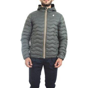 Veste extérieure verte K‑Way homme recyclé