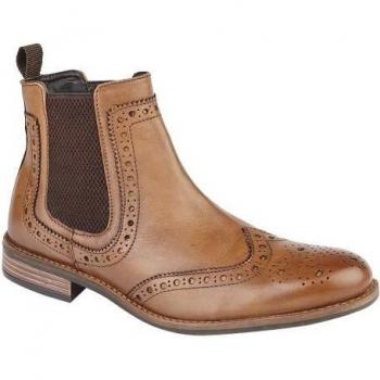 Bottes de ville à lacets Roamers Homme Chelsea