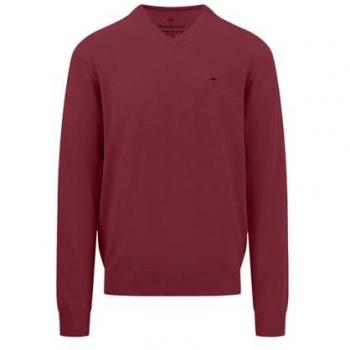 FYNCH HATTON Pullover dunkelrot Herren Größe XXL