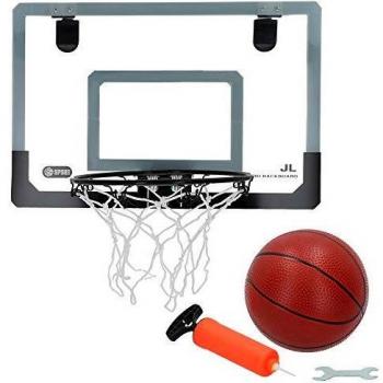 Panier de Basket Cantase + Balle + Gonfleur 47 x 32 cm, Multicolore